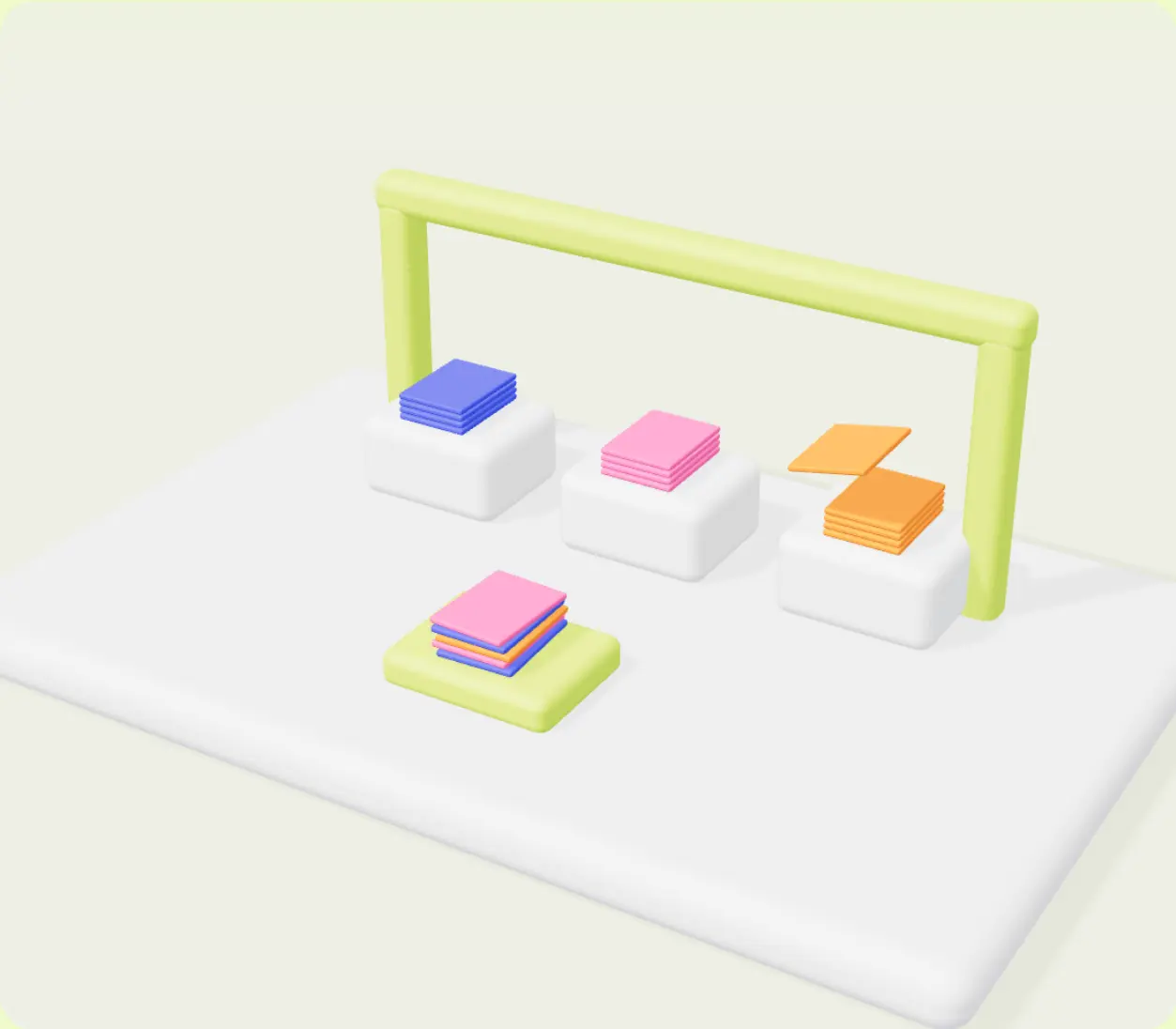 Learn station on the Plyworks line